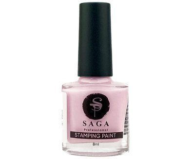Лак-фарба для стемпінгу Saga Professional Stamping Paint №21 пудра, 8 мл 76743 фото