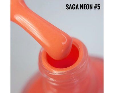 Лак-фарба для стемпінгу SAGA Neon №05 , 8 мл 35430 фото